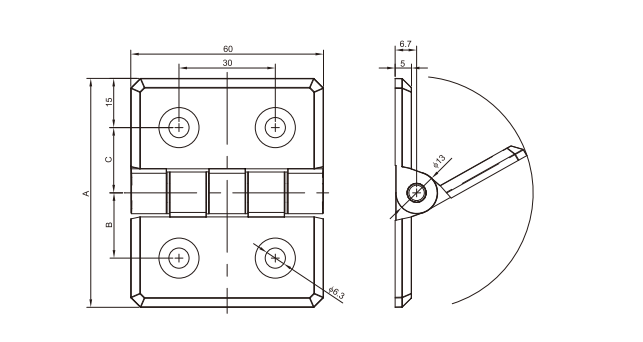 Industrial Hinges Factory of CL6065.png